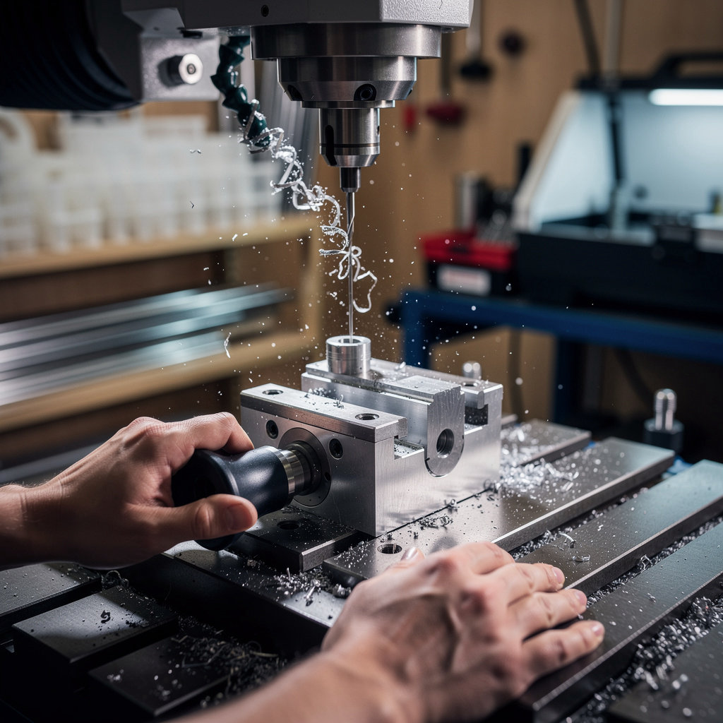 TECH 9+ CNC machining services in Loulé - precision metal and plastic fabrication